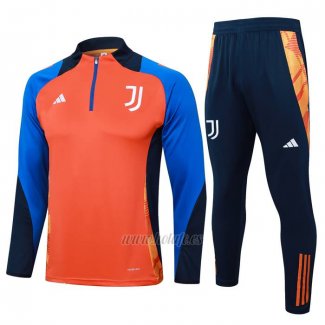 Chandal de Sudadera del Juventus Nino 2024-2025 Naranja