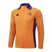 Chaqueta del Real Madrid 2024-2025 Naranja