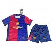 Camiseta Barcelona Coldplay Primera Nino 2024-2025