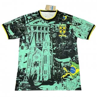 Tailandia Camiseta Brasil Special 2024-2025 Verde