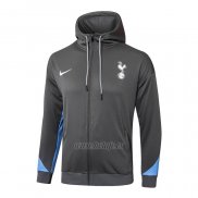 Chaqueta con Capucha del Tottenham Hotspur 2024-2025 Gris