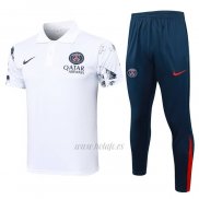 Conjunto Polo del Paris Saint-Germain 2024-2025 Blanco