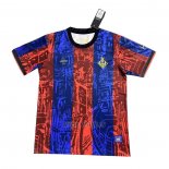 Tailandia Camiseta Barcelona Special 2024-2025 Azul Rojo