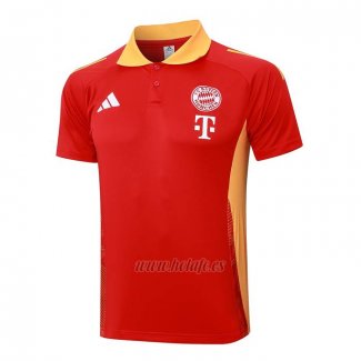 Camiseta Polo del Bayern Munich 2024-2025 Rojo