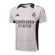 Camiseta de Entrenamiento Real Madrid 2024-2025 Rosa Claro