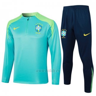 Chandal de Sudadera del Brasil 2024-2025 Verde