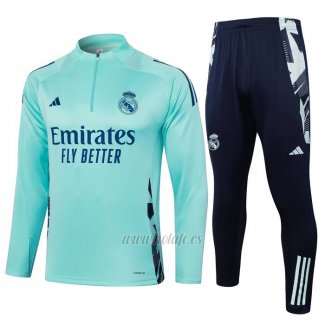 Chandal de Sudadera del Real Madrid 2024-2025 Verde