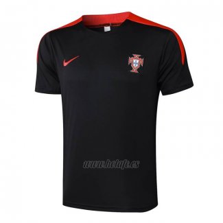 Camiseta de Entrenamiento Portugal 2024-2025 Negro