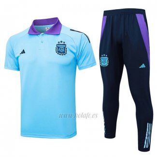 Conjunto Polo del Argentina 2024-2025 Azul