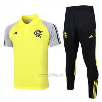 Conjunto Polo del Flamengo 2024-2025 Amarillo