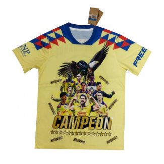 Tailandia Camiseta America Champion 2024-2025 Amarillo