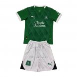 Camiseta Plymouth Argyle Primera Nino 2024-2025