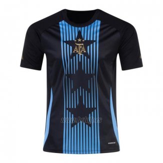 Camiseta Pre Partido del Argentina 2024 Negro