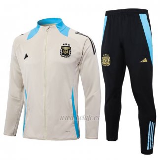 Chandal de Chaqueta del Argentina 2024-2025 Amarillo