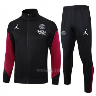 Chandal de Chaqueta del Paris Saint-Germain Jordan 2024-2025 Negro