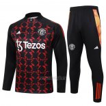 Chandal de Sudadera del Manchester United 2024-2025 Rojo