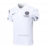 Camiseta Polo del Paris Saint-Germain 2024-2025 Blanco