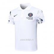 Camiseta Polo del Paris Saint-Germain 2024-2025 Blanco