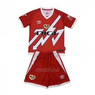 Camiseta Rayo Vallecano Segunda Nino 2024-2025