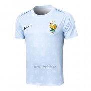 Camiseta de Entrenamiento Francia 2024-2025 Azul Claro