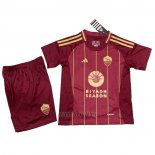 Camiseta Roma Primera Nino 2024-2025