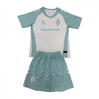 Camiseta Werder Bremen Segunda Nino 2024-2025