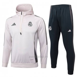 Chandal de Sudadera del Real Madrid Nino 2024-2025 Rosa