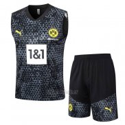 Chandal del Borussia Dortmund Sin Mangas 2024-2025 Negro