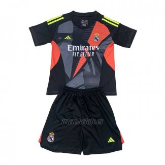 Camiseta Real Madrid Portero Segunda Nino 2024-2025