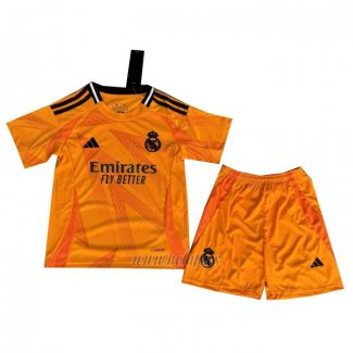 Camiseta Real Madrid Segunda Nino 2024-2025