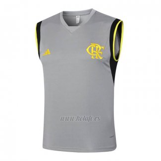 Camiseta de Entrenamiento Flamengo Sin Mangas 2024-2025 Gris