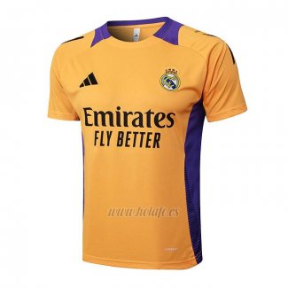 Camiseta de Entrenamiento Real Madrid 2024-2025 Naranja