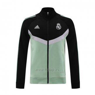 Chaqueta del Real Madrid 2024-2025 Negro Verde