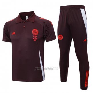 Conjunto Polo del Bayern Munich 2024-2025 Rojo