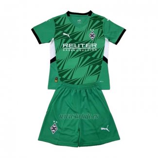 Camiseta Borussia Monchengladbach Segunda Nino 2024-2025