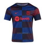 Camiseta Pre Partido del Barcelona 2024 Azul