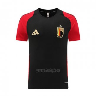 Camiseta de Entrenamiento Belgica 2024-2025 Negro