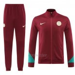 Chandal de Chaqueta del Paris Saint-Germain 2024-2025 Rojo