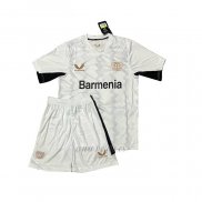 Camiseta Bayer Leverkusen Segunda Nino 2024-2025