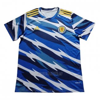 Camiseta Pre Partido del Escocia 2024 Azul