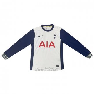 Camiseta Tottenham Hotspur Primera Manga Larga 2024-2025