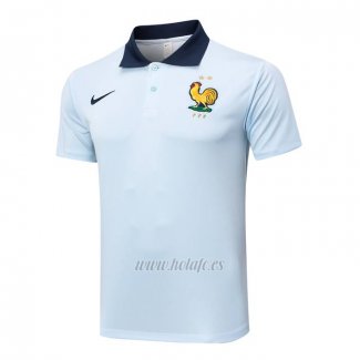 Camiseta Polo del Francia 2024-2025 Azul