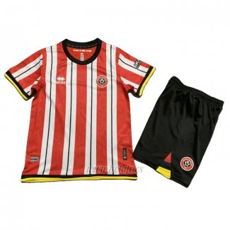 Camiseta Sheffield United Primera Nino 2024-2025