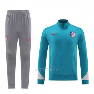 Chandal de Chaqueta del Atletico Madrid 2024-2025 Azul