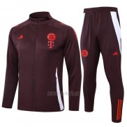 Chandal de Chaqueta del Bayern Munich Nino 2024-2025 Rojo