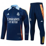 Chandal de Sudadera del Real Madrid 2024-2025 Azul