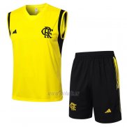 Chandal del Flamengo Sin Mangas 2024-2025 Amarillo