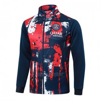 Chaqueta del Paris Saint-Germain 2024-2025 Rojo y Azul