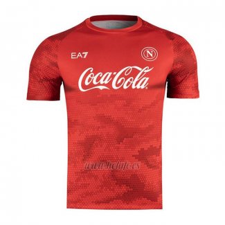 Camiseta de Entrenamiento Napoli 2024-2025 Rojo