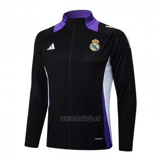 Chandal de Chaqueta del Real Madrid 2024-2025 Negro